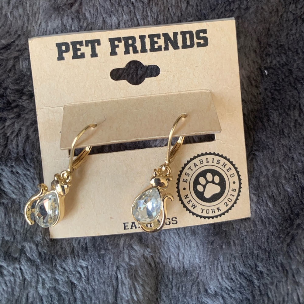 New cat earrings